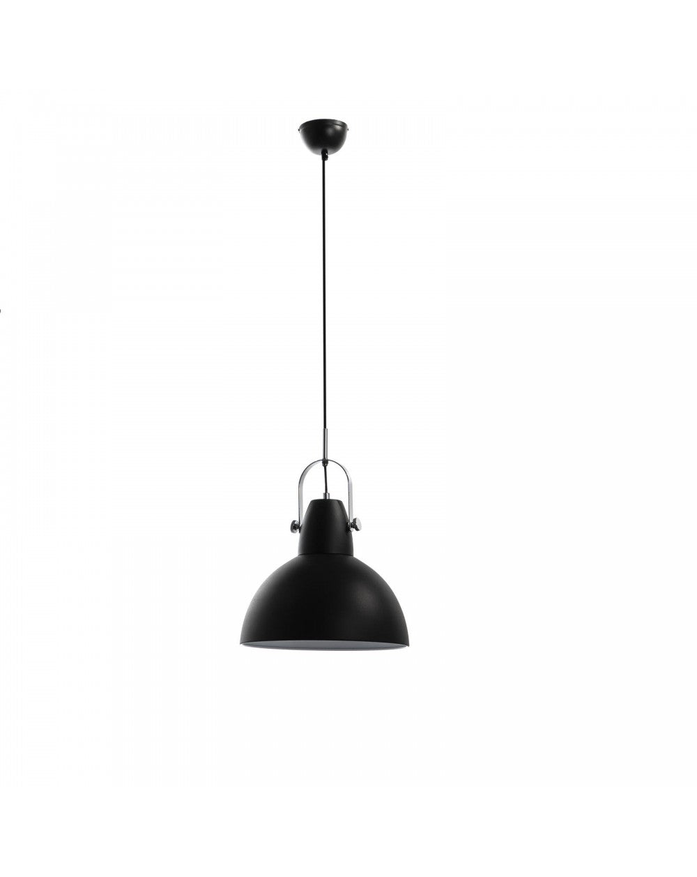 Lámpara colgante Kande de metal negro STS