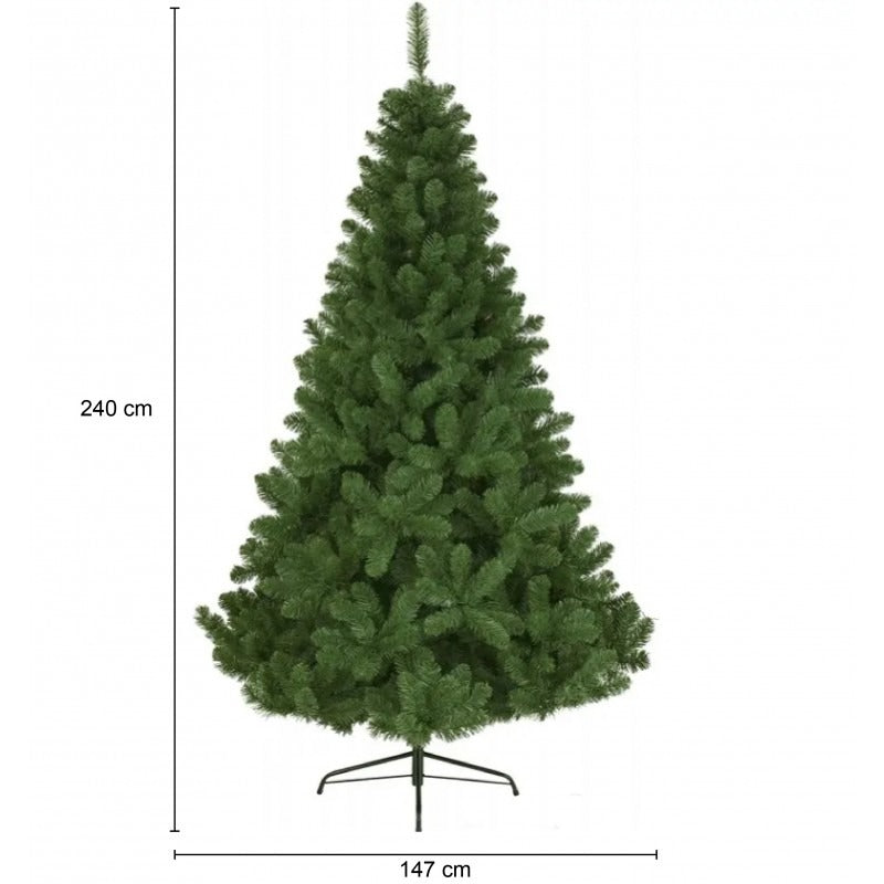 Árbol de Navidad imperial Altura 240 cm 
