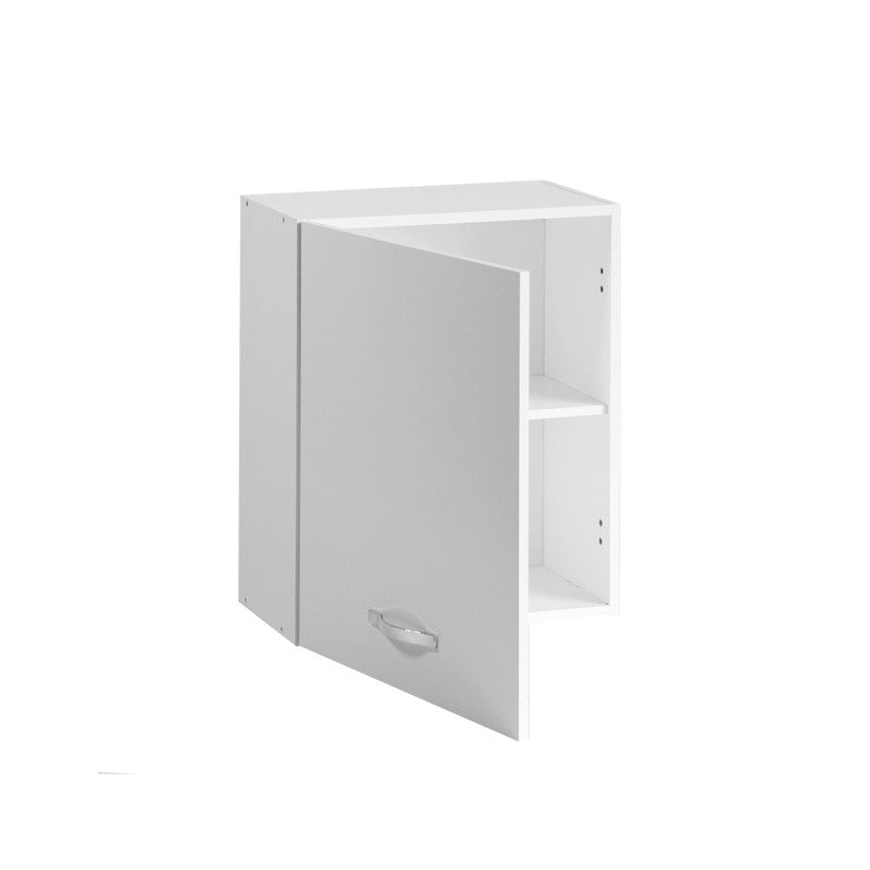 Mueble alto de cocina Fresno blanco 60x32xAl. 72 cm 1 puerta