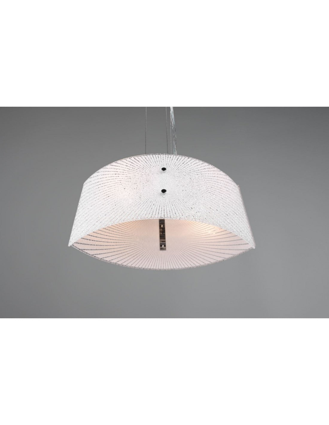 Elisa 2xE27 Lámpara de cocina con suspensión de vidrio transparente Trio Lighting