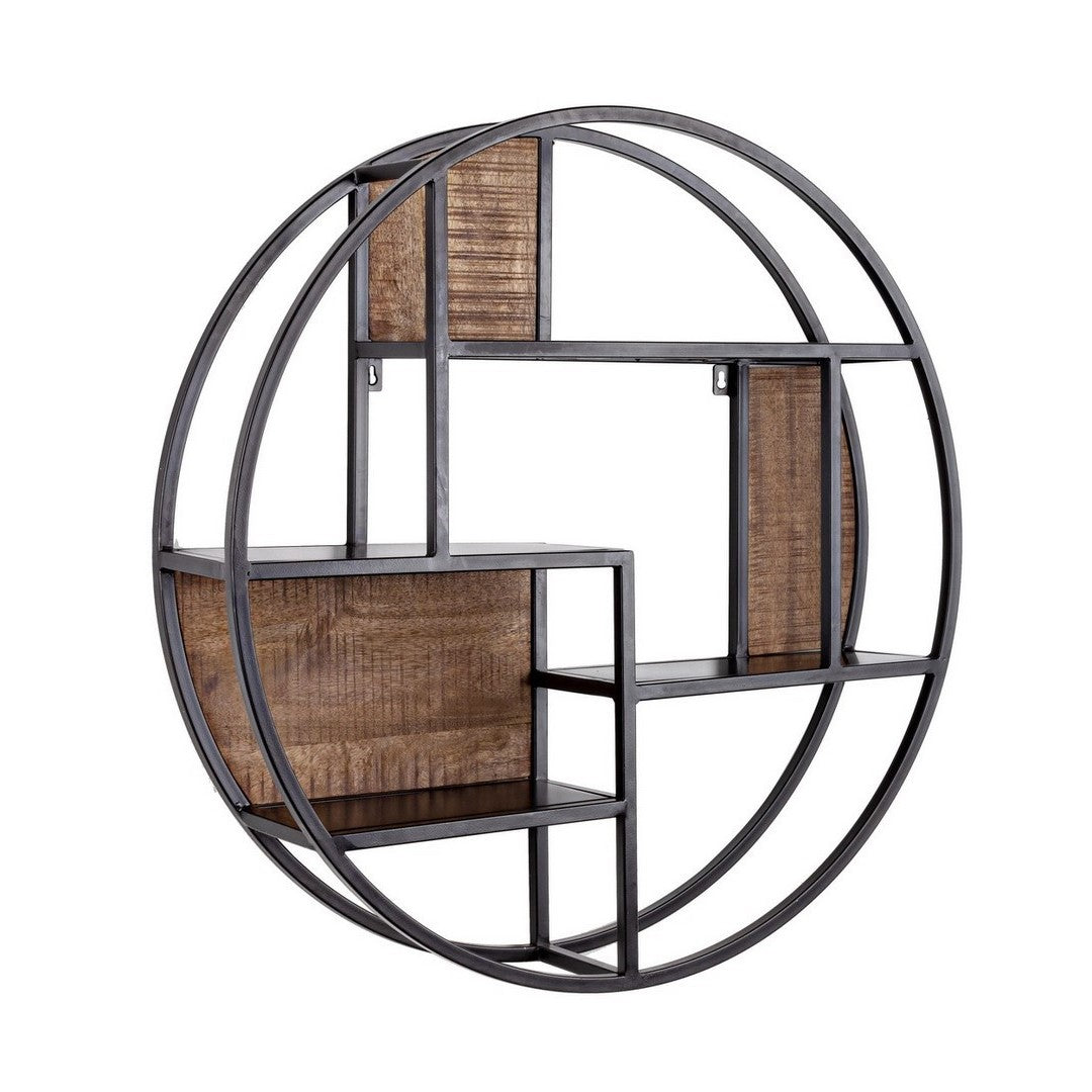 Estante de 3 estantes estilo industrial Walton D80 cm