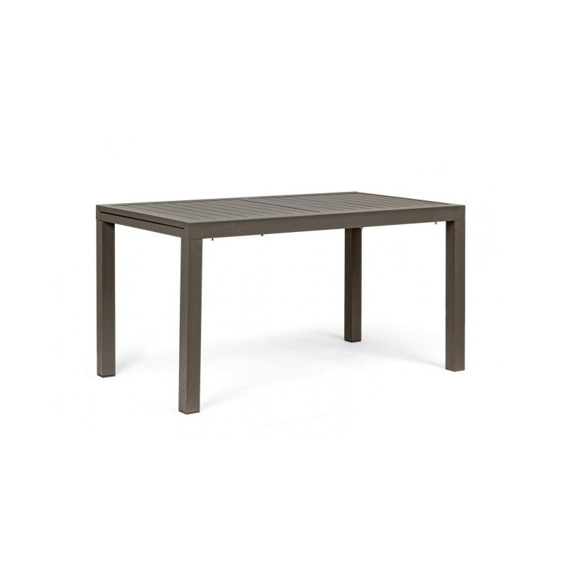 Mesa extensible de aluminio para exterior Caffè HILDE YK14 140-210x77x h75 cm