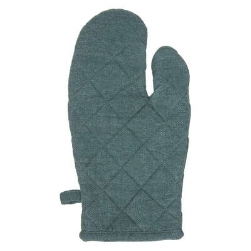 Manopla y agarradera Wilde color azul pato