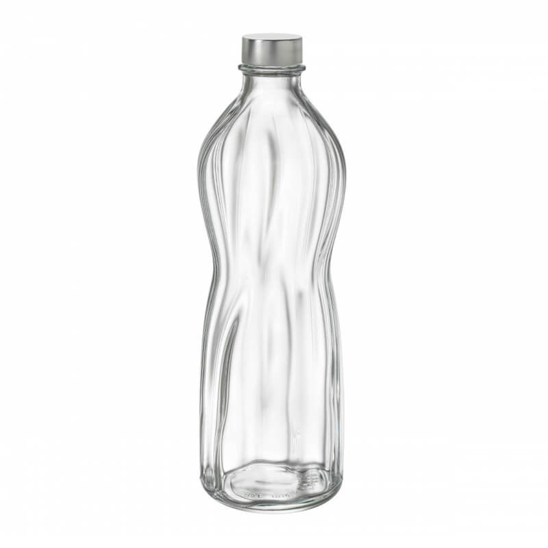 Botella de agua de 1 litro.