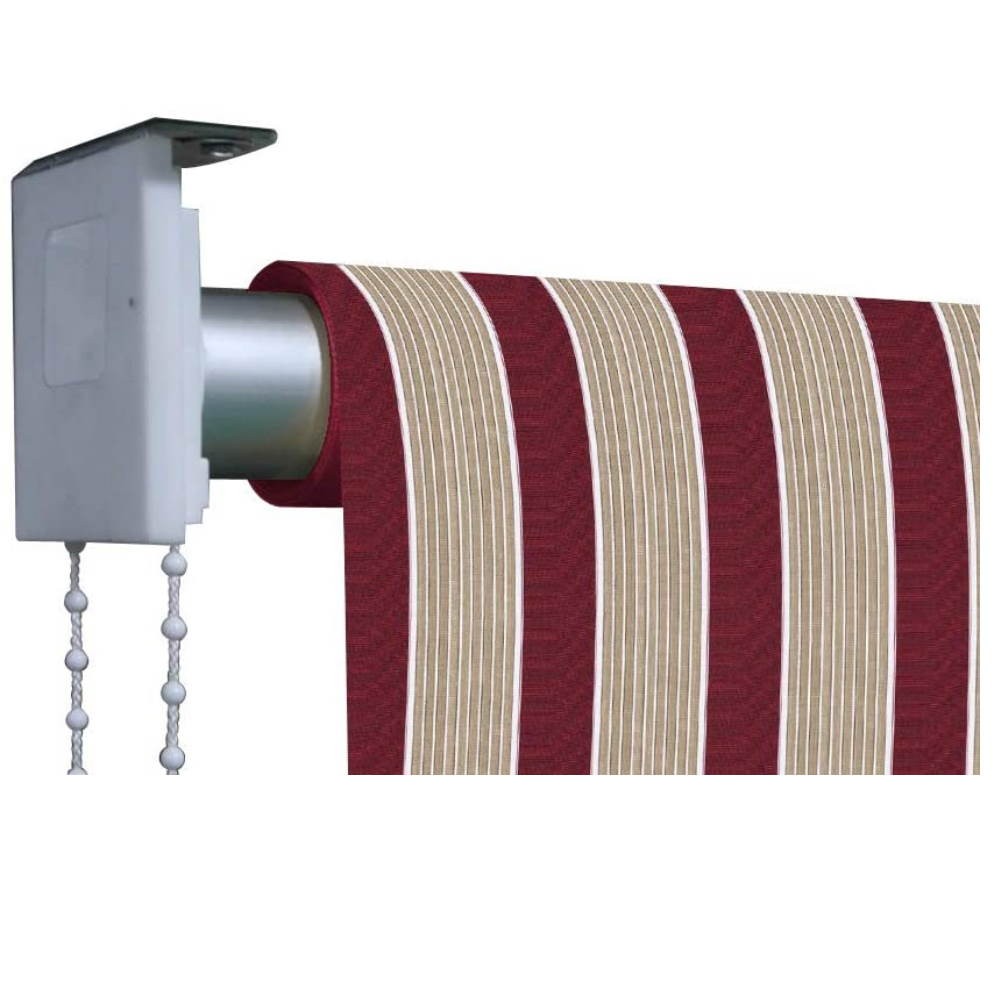 Toldo Mikonos beige - burdeos 2 x 2,5 metros Verdelook
