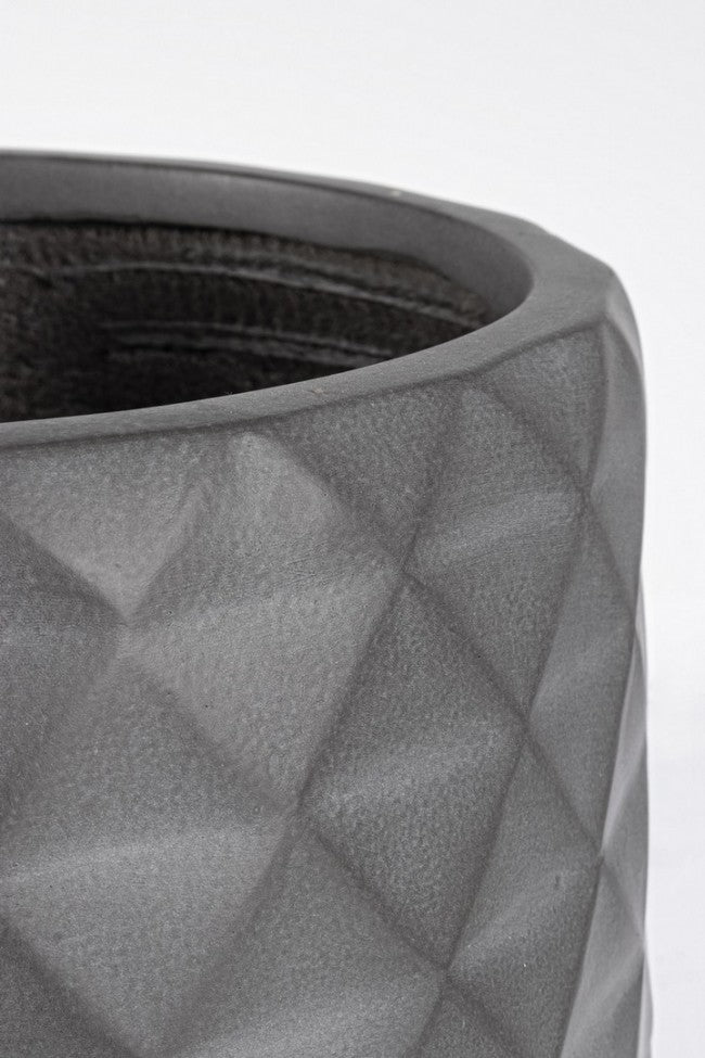 Set3 Jarrón Pirámide A Antracita