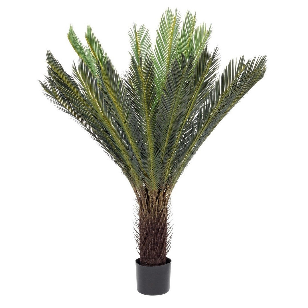 Planta con maceta Cycas Palm 28 hojas 120h cm
