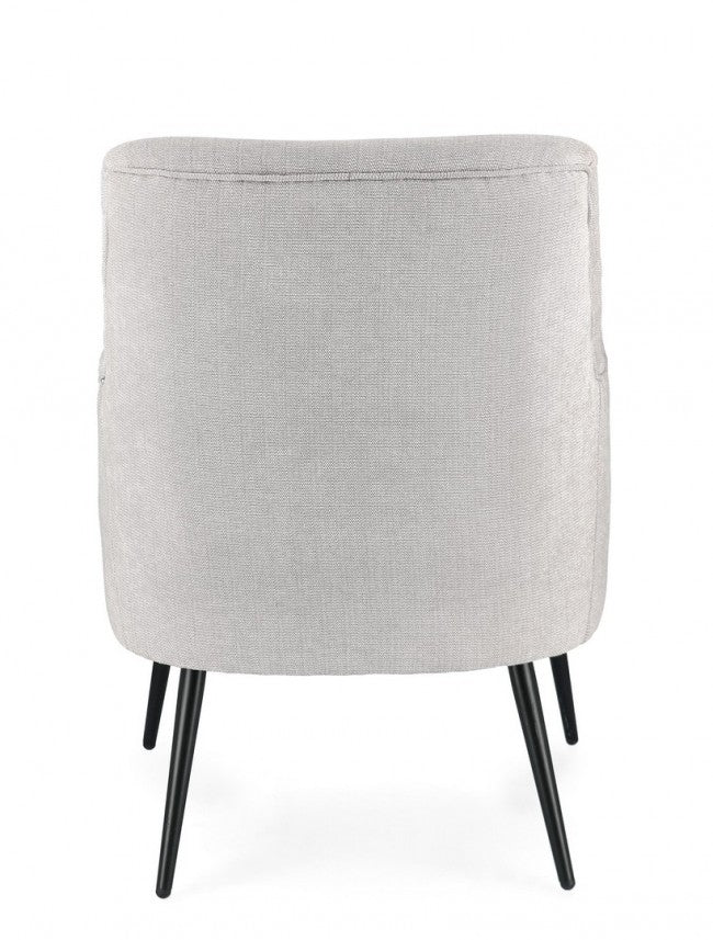 Sillón Ernestine gris claro