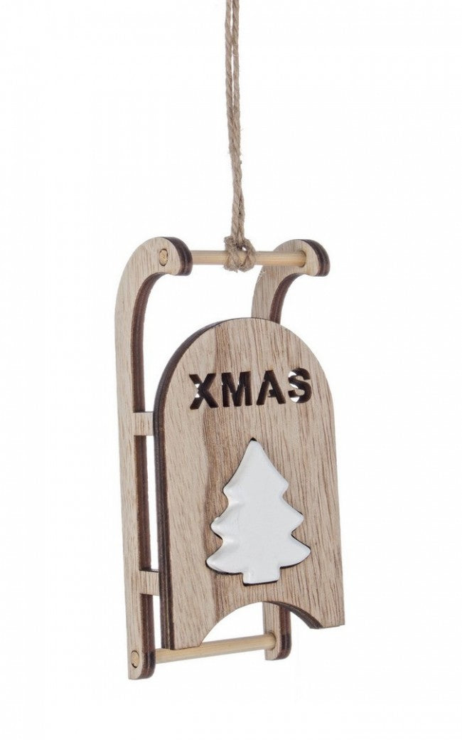 12x Colgante Trineo De Laurel C