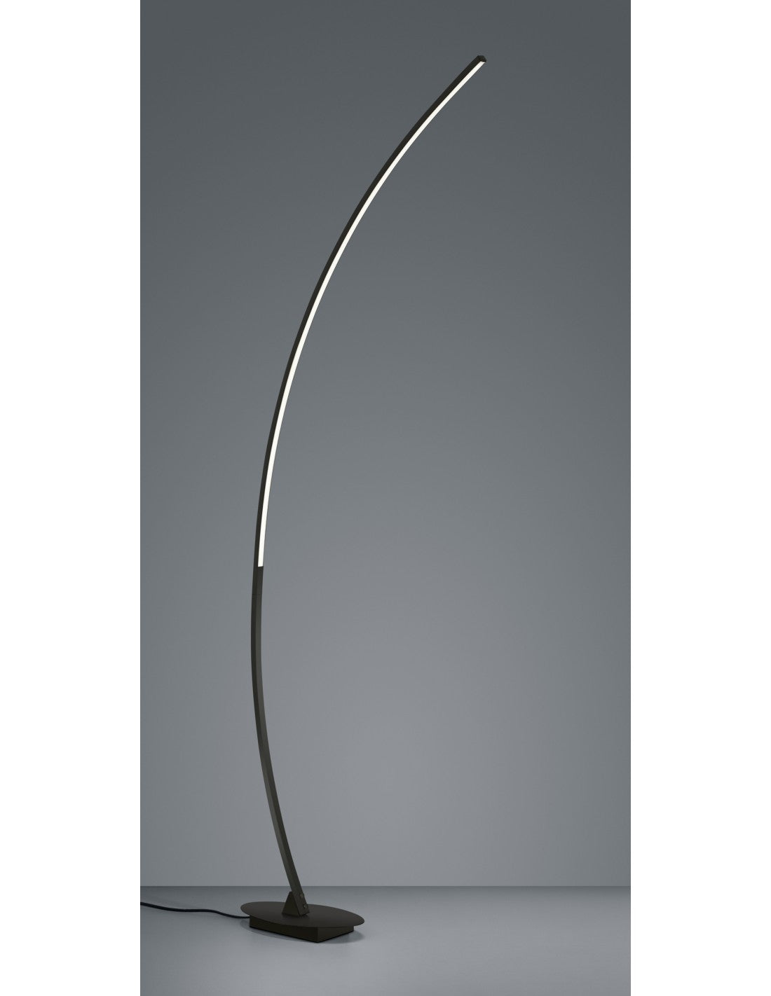 Lámpara de pie Solo Led 11W H158 cm Negro Trio Lighting