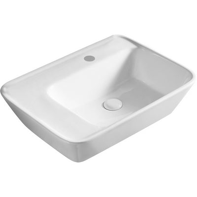 Lavabo sobre encimera Mod. La44 57,5 ​​x 44 cm