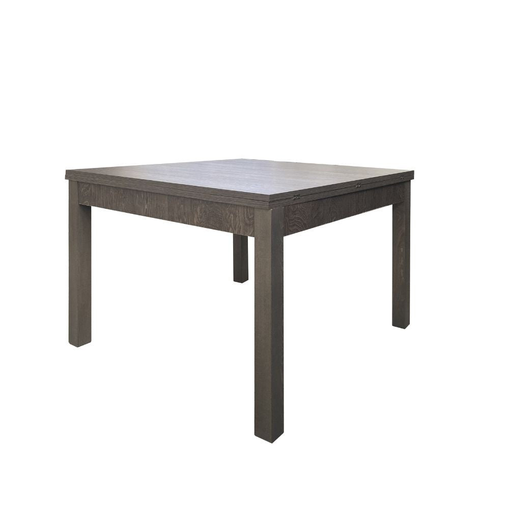 Mesa doble Firenze roble gris 90x90