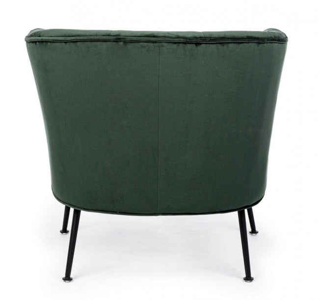 Sillón de diseño verde