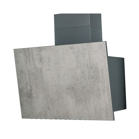 Campana extractora ITACA en acero inoxidable plateado 110 cm