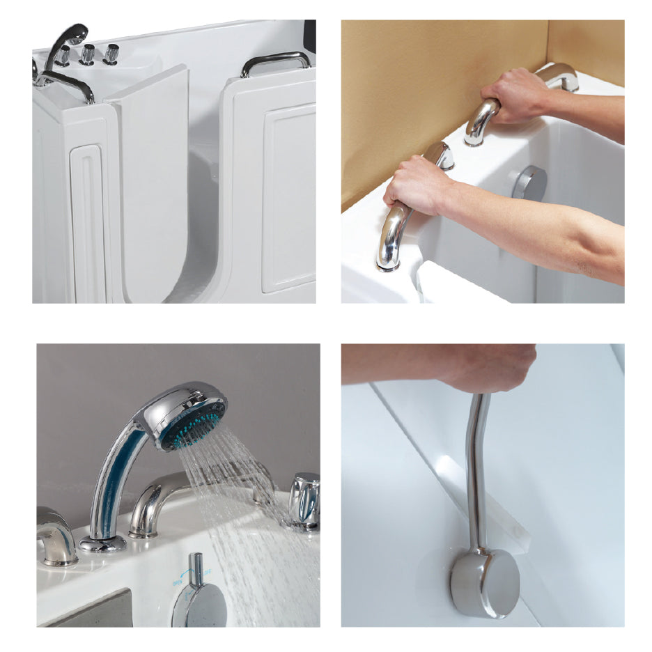 Bañera para personas mayores, modelo Doris