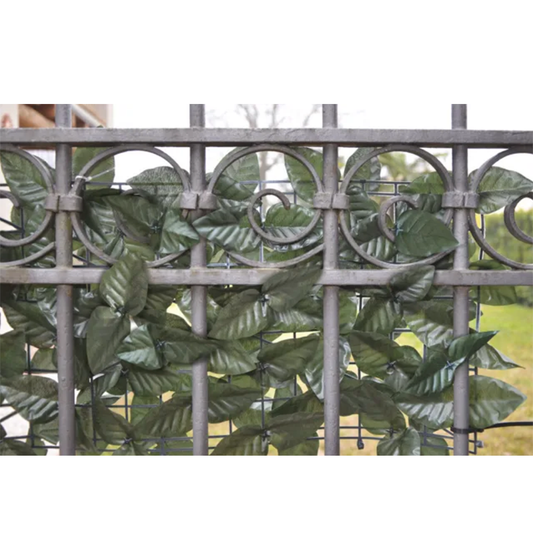 Seto artificial hoja de laurel 1x3 m