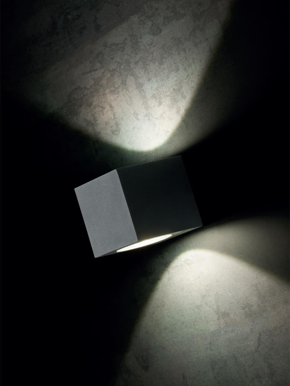 Aplique 6W+6W Led 4000K grafito línea lula