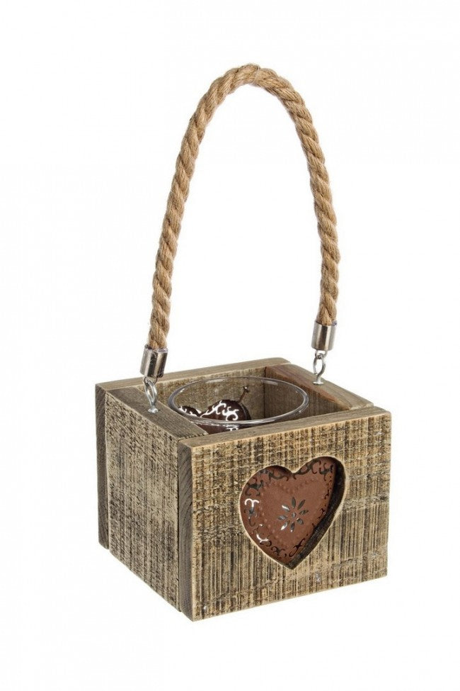 5x Vela Corazón P.Montaña