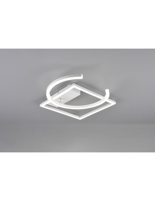 Plafón LED Pivot 23,5w Blanco L42 cm Regulable Trio Lighting