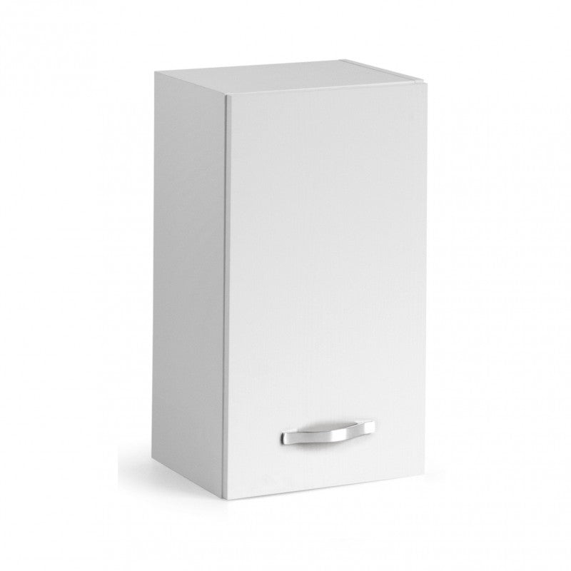 Mueble alto para cocina modular, Color blanco, 40x32xH 72 cm, 1 puerta