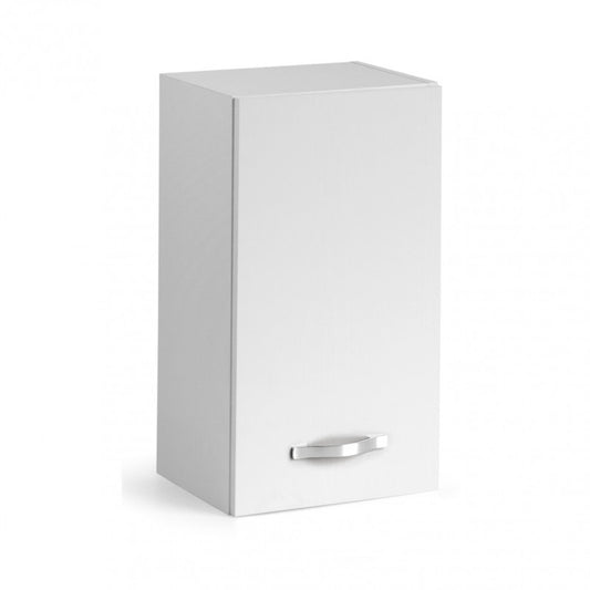 Mueble alto para cocina modular, Color blanco, 40x32xH 72 cm, 1 puerta