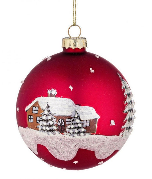 12x Sfera Vt Village Rojo D80