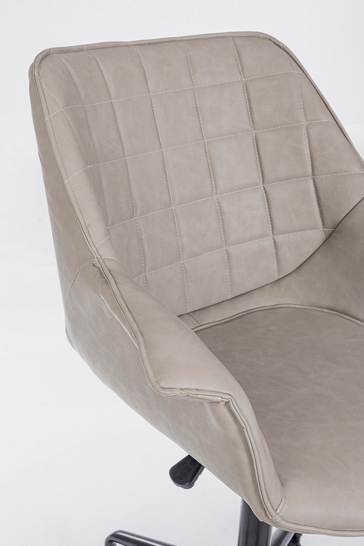 Sillón de oficina Joshua gris paloma