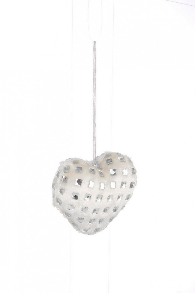 12x Colgante de corazón de cristal S