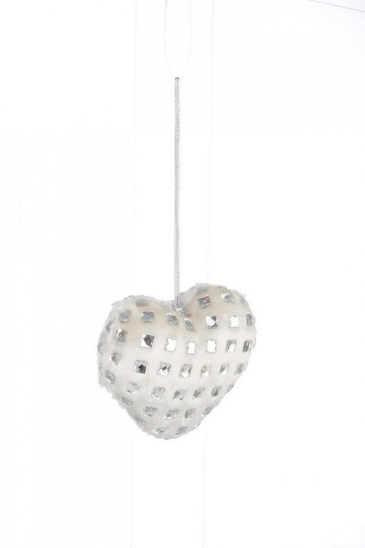 12x Colgante de corazón de cristal S