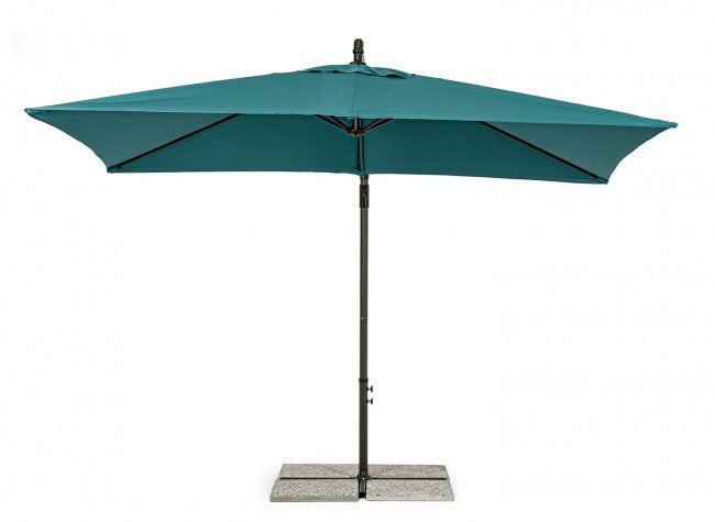 Paraguas de brazo Texas 2x3 cm antracita-pavo real