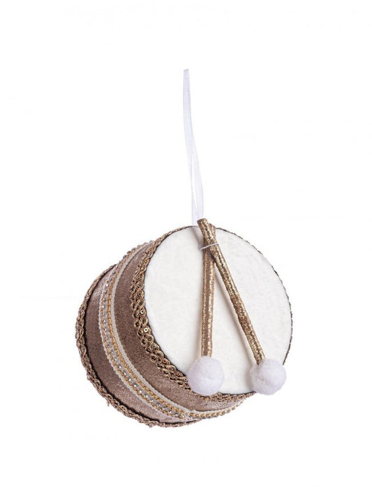 4x Colgante de tambor blanco Witney