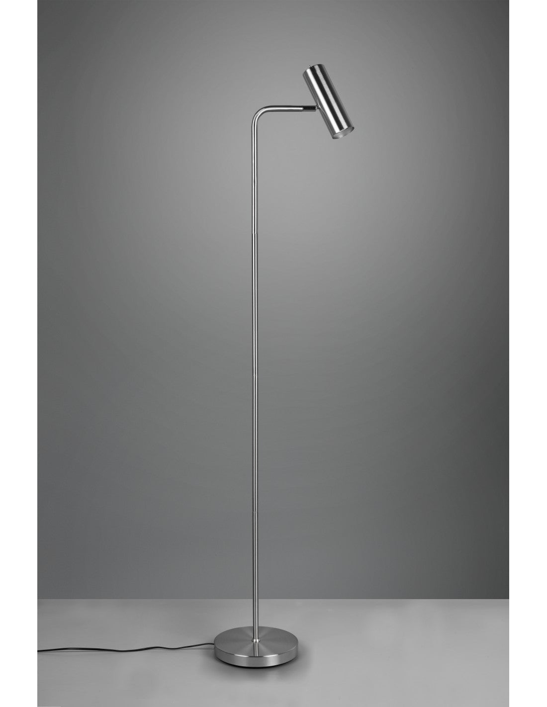 Lámpara de pie Marley Níquel Spot Cilindro H151 Trio Lighting