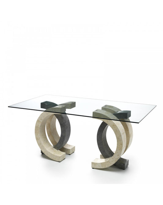 Mesa fija 180 x 100 - Transparente - Olimpia