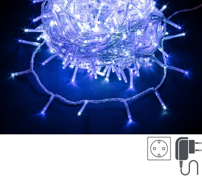 12x 300L Azul-Blanco 3Mm Tr Cable Ip44