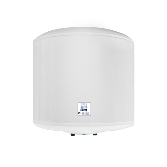 Calentador de agua eléctrico Delta de 15 litros vertical sobre fregadero