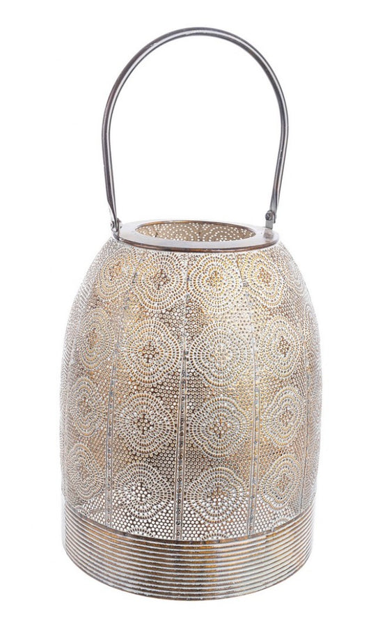 4x Linterna bruñida Akin Cil L