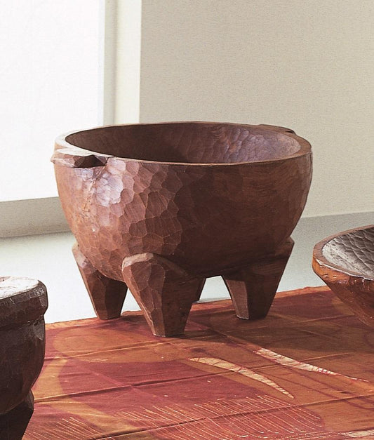 Cuenco marrón 47x60x37h cm