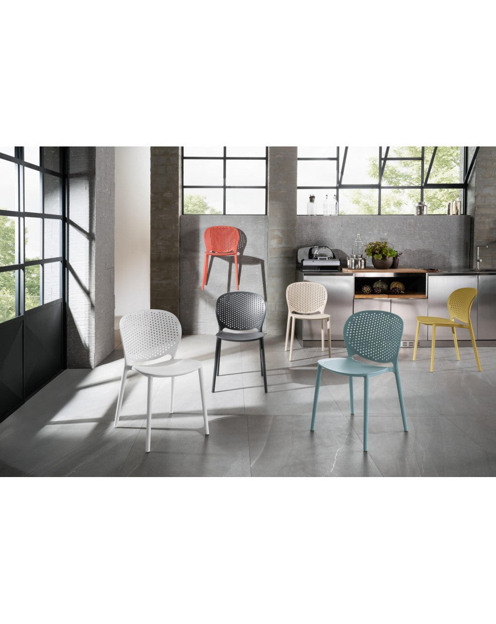 4x Sillas de Polipropileno - Spot