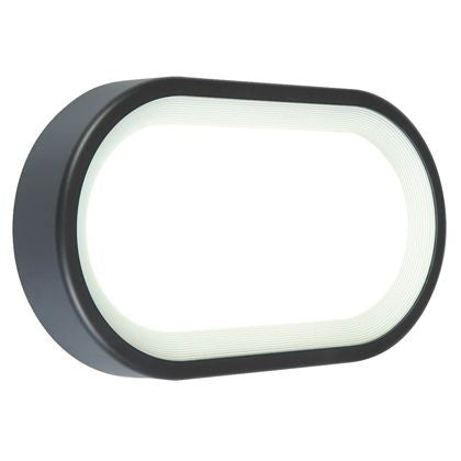 Plaf.Ovale 18W Led 4000K grafito linea orion