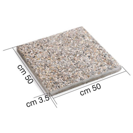 PLATO DE GRANO 50X50 CM