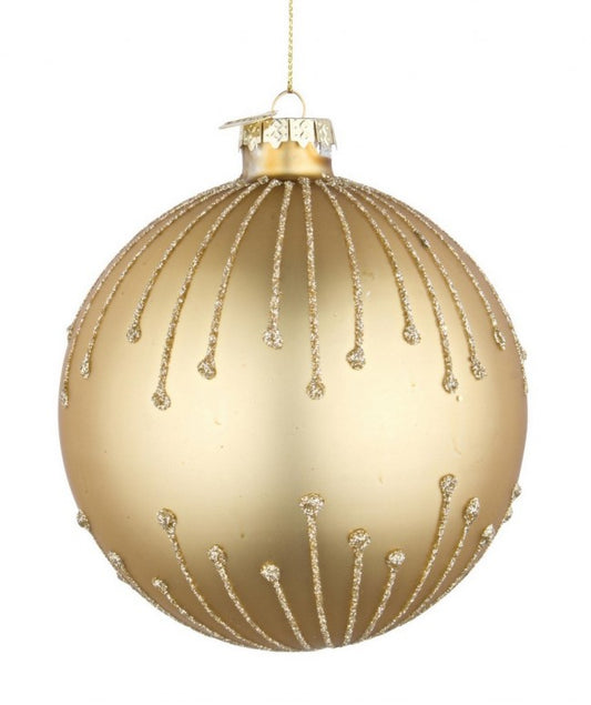 8x Esfera Vt Ámbar Oro D100