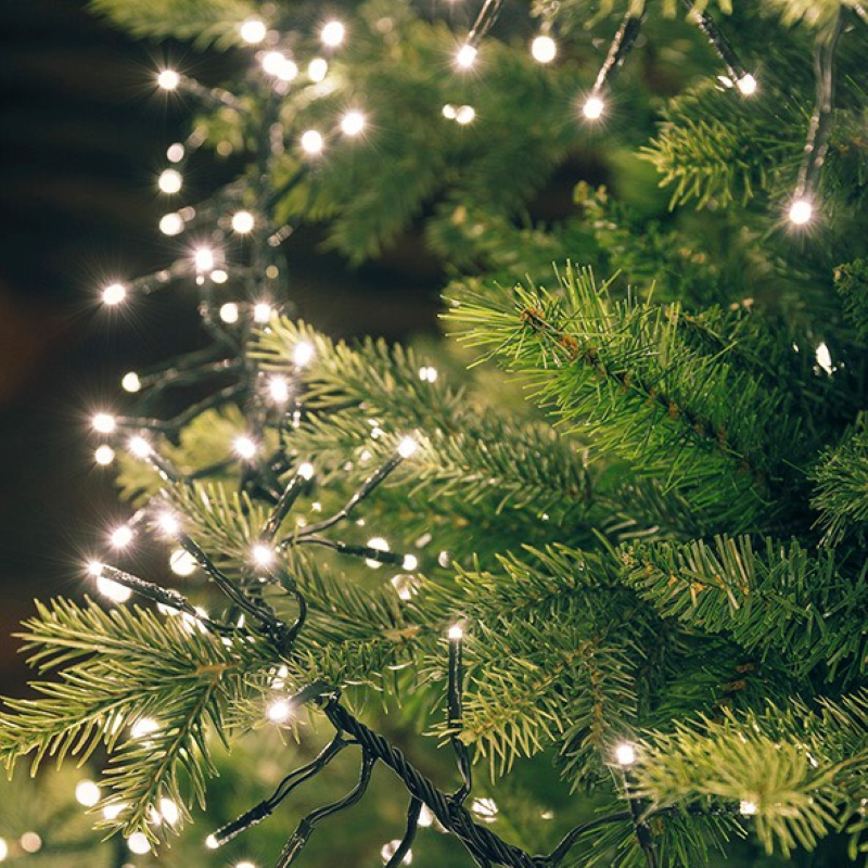 Cadena LED blanco cálido 1100 MiniLED 11,5m