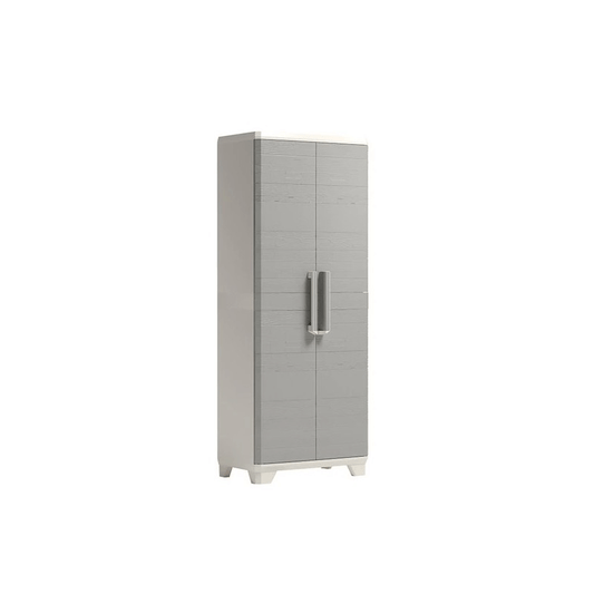 Keter Armario Lineal Madera Alto 9724300 173X39X68 Exterior-Interior