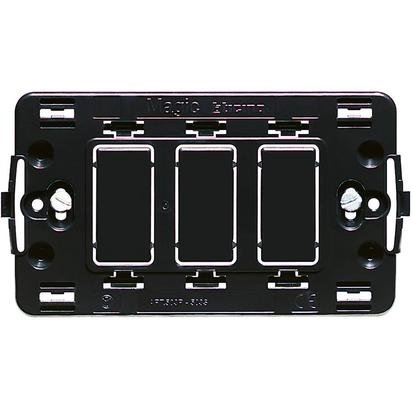 Bticino S503/1Rf Soporte 3 plazas Módulo 503
