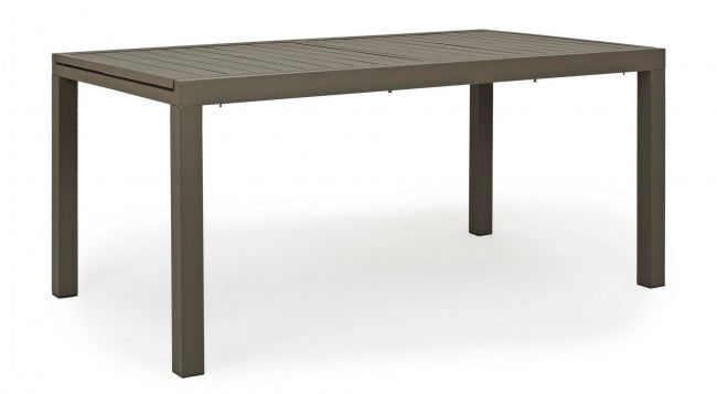 Mesa extensible de aluminio para exterior Caffè HILDE YK14 160-240x90x h75 cm