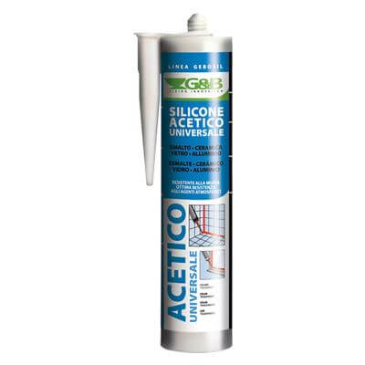 Silicona Acetica Universal 'Gebosil' Blanca 280 Ml - 1 Pz