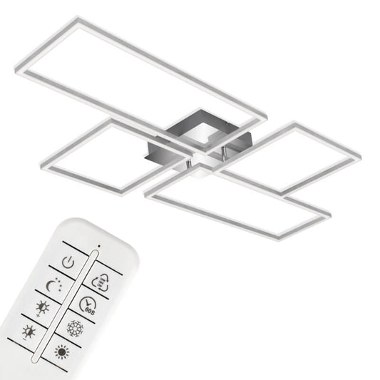 Marco LED CCT 110 cm 2x15W 1600lm Cromo