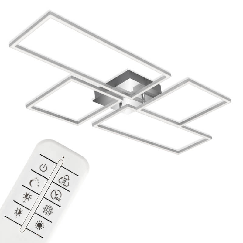 Marco LED CCT 110 cm 2x15W 1600lm Cromo