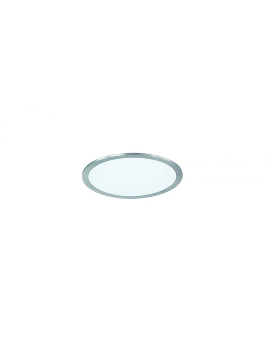 Griffin Lámpara de Techo Redonda LED Regulable Rgbw Níquel Ø30 cm Trio Lighting