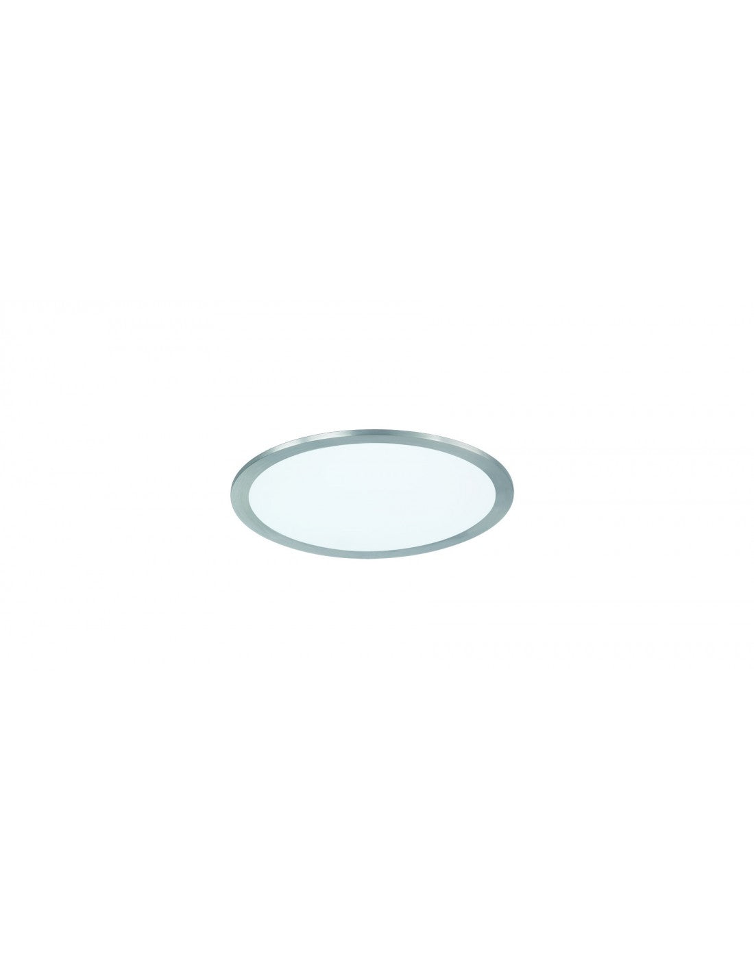 Griffin Lámpara de Techo Redonda LED Regulable Rgbw Níquel Ø30 cm Trio Lighting